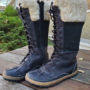 Merrell Tremblant Tall Polar Waterproof Leather Winter Boot - Women's Size 8